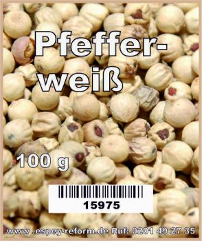 Pfeffer weiß 100 g